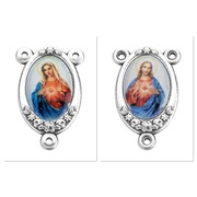 Photo of NICKEL SILVER IMMACULATE HEART OF MARY CENTER 554A
