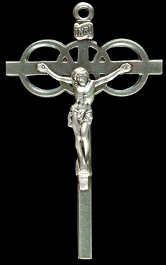 Photo of STERLING SILVER WEDDING CRUCIFIX 1200