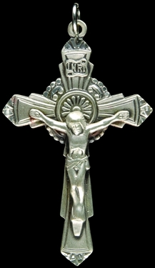 Photo of STERLING SILVER CRUCIFIX 1242