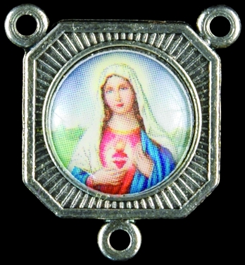 Photo of NICKEL SILVER IMMACULATE HEART OF MARY CENTER 554A