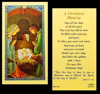 Photo of A CHRISTMAS BLESSING 800-145