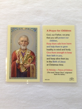 Photo of PRAYER FOR OUR CHILDREN-ST NICHOLAS 800-299