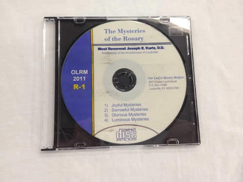 Photo of ROSARY ON THE AIR CD. ARCHBISHOP OF LOUISVILLE SHELTON FABRE LEADS THE ROSARY CD