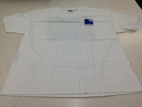 Photo of OUR LADY'S ROSARY MAKERS WHITE T-SHIRT-XL TSHIRT-XL
