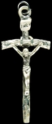 Photo of STERLING SILVER PAPAL CRUCIFIX 1249
