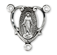 Photo of STERLING SILVER MIRACULOUS CENTER 1373