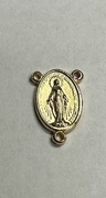 Photo of GOLD PLATED MIRACULOUS MEDAL CENTER 1429