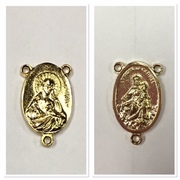 Photo of GOLD PLATED SCAPULAR/OUR LADY CARMEL CENTER 1430