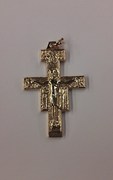 Photo of GOLD PLATED SAN DAMIANO CRUCIFIX 1470