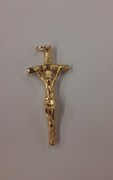 Photo of GOLD PLATED PAPAL CRUCIFIX 1471