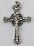 Photo of PEWTER CLADDAUGH CRUCIFIX 238