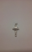 Photo of NICKEL SILVER POPE FRANCIS CRUCIFIX 510A