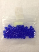 Photo of SAPPHIRE 6MM FIRE POLISHED FACETED BEADS 625SA