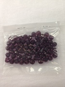 Photo of AMETHYST 7MM FIRE POLISHED FACETED BEADS 626AM