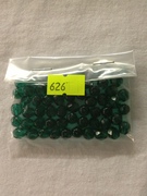 Photo of EMERALD 7MM FIRE POLISHED FACETED BEADS 626E