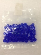 Photo of SAPPHIRE 7MM FIRE POLISHED FACETED BEADS 626SA