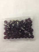 Photo of AMETHYST 8MM FIRE POLISHED FACETED BEADS 627AM