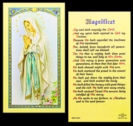 Photo of MAGNIFICAT LAMINATED HOLY CARD 800-003