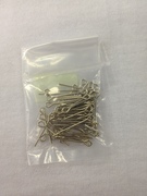 Photo of 7MM SILVER PLATED EYEPINS<br />Set = 60 875