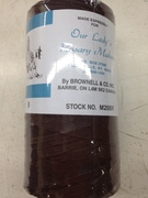Photo of #9 BONDED BROWN NYLON CORD - 1 LB SPOOL MAKES APPROX 400 CORD ROSARIES M20BR