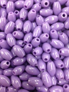 Photo of 6X9MM ORCHID PLASTIC MISSION BEAD M5OR